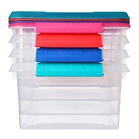 14.5qt. Storage Bins with Lids, 4ct. by Simply Tidy™