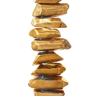 Gold Luster Quartz Nugget Beads by Bead Landing™