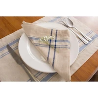 DII® French Stripe Cloth Dinner Napkins