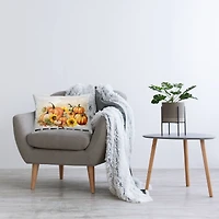 Stupell Industries Pumpkin & Sunflower Bundle Decorative Printed Throw Pillow