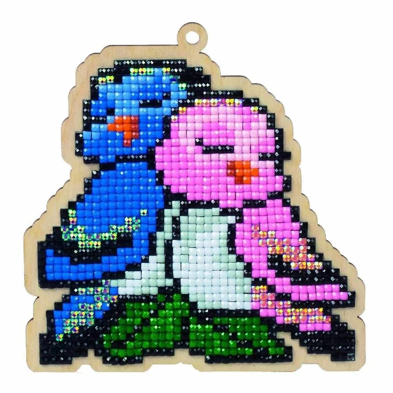 Wizardi Inseparables Diamond Painting Ornament Kit