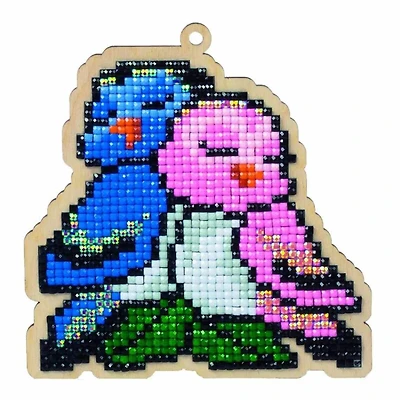 Wizardi Inseparables Diamond Painting Ornament Kit