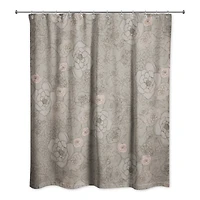Multi Floral Shower Curtain
