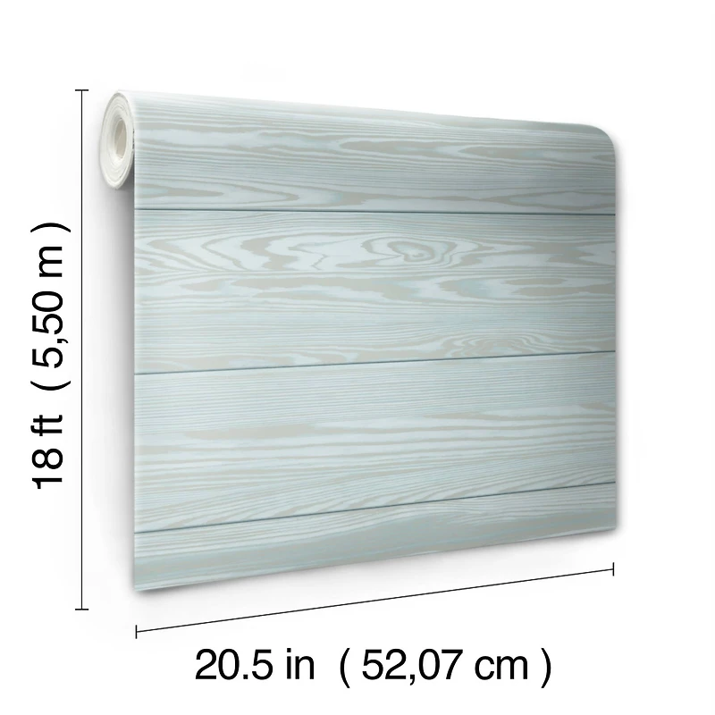 RoomMates Raised Shiplap Peel & Stick Wallpaper