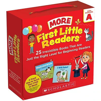 Scholastic Teaching Resources First Little Readers: More Guided Reading Level A Books Parent Pack