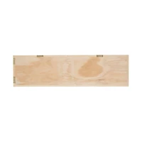 18" x 5" Rectangle Wood Plaque by Make Market®