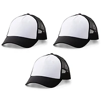Cricut® Black/White Trucker Hat Blank