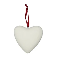 4" DIY Ceramic Heart Ornament by Make Market®
