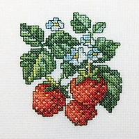 RTO Wild Strawberries Counted Cross Stitch Kit