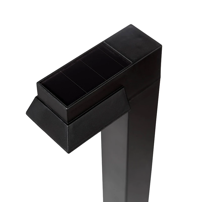 Glitzhome® 15" Solar Powered LED Pathway Ground Lights Set