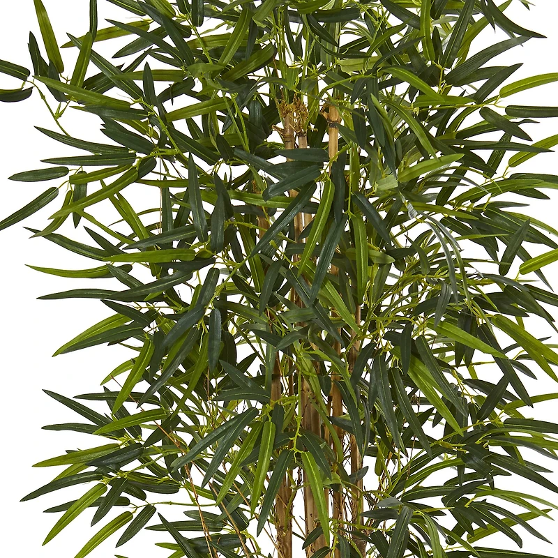 5.5ft. Bamboo Tree in White Tower Planter