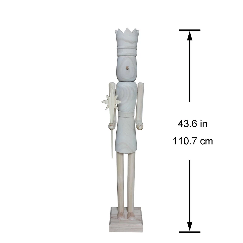 3.6ft. Queen DIY Wood Nutcracker by Make Market®