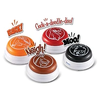 Learning Resources Barnyard Answer Buzzers, 4 ct.