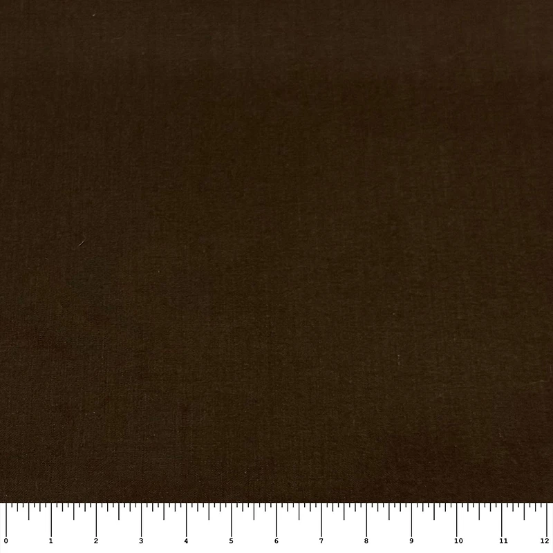Feldman Brown Broadcloth Fabric