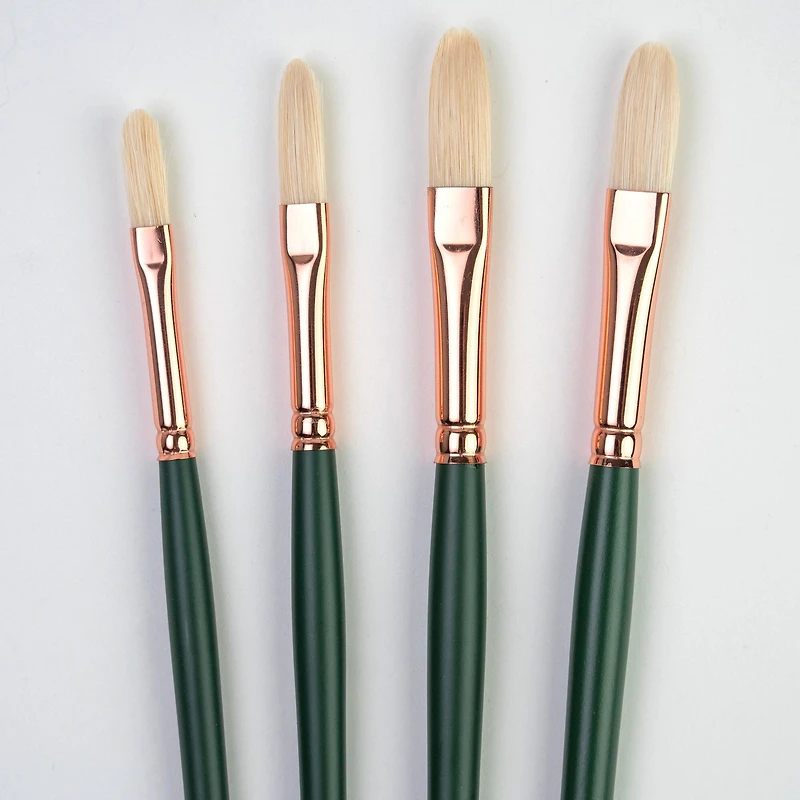 Silver Brush Limited Grand Prix® 4 Piece Long Filberts Brush Set