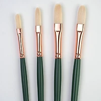 Silver Brush Limited Grand Prix® 4 Piece Long Filberts Brush Set