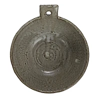 Hello Honey® 5.5" Cream Stoneware Bowl with Handle