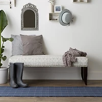 DII® Variegated Plaid Recycled Yarn Floor Runner