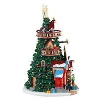 Lemax® Santa's Wonderland Tannenbaum Tower Christmas Shops