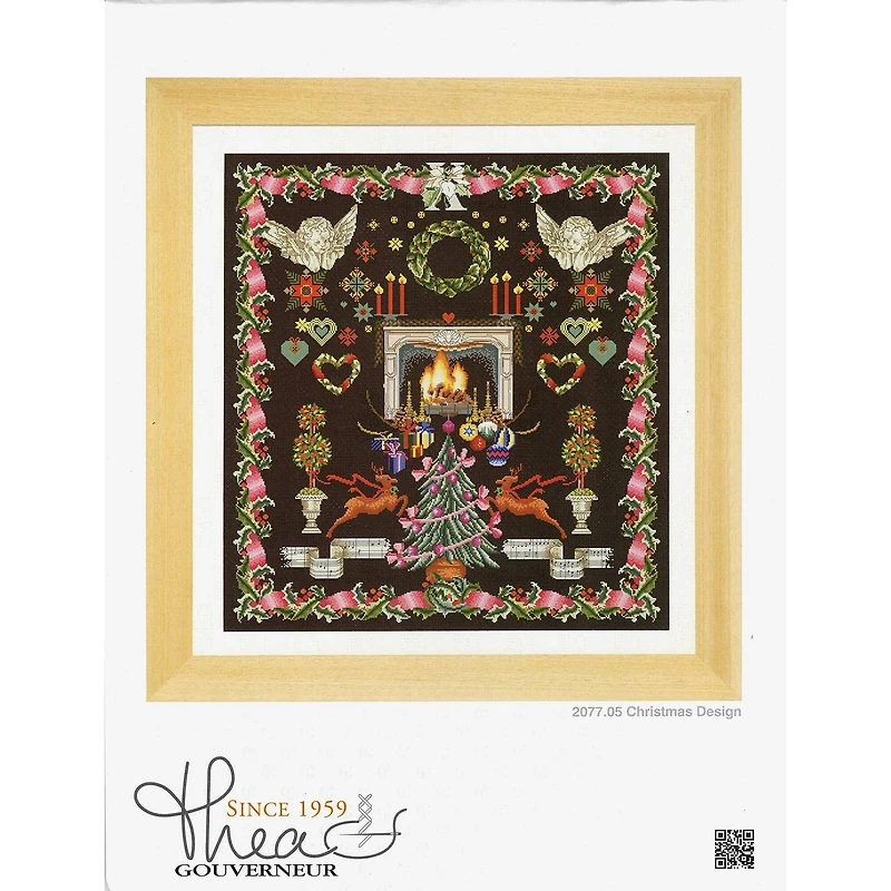Thea Gouverneur Christmas Design Cross Stitch Kit