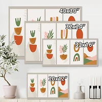 Designart - Minimalistic Compostion of Organic Shapes VI