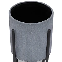 Modern Metal Planter Set