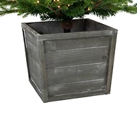 4ft. Pre-Lit Potted Deluxe Russian Pine Christmas Tree, Warm White LED Lights