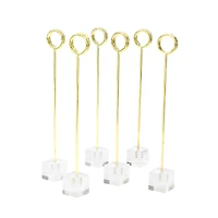 Clear Table Number Stands, 12ct. by Celebrate It™