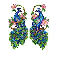 Crafting Spark Peacocks Counted Cross Stitch Kit
