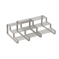 Honey Can Do Gray 3-Tier Adjustable Spice Rack Organizer