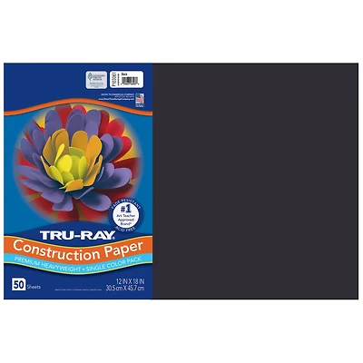 Tru-Ray® 12" x 18" Construction Paper