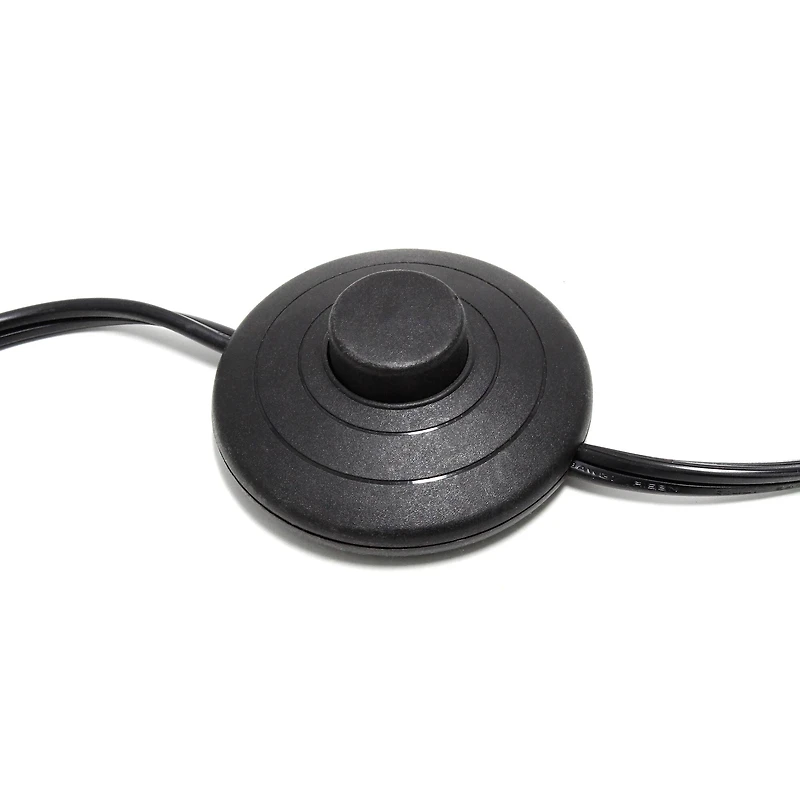 Simple Designs 57" Brushed Nickel Drum Shade Floor Lamp