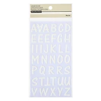 White Epoxy Alphabet Stickers by Recollections™