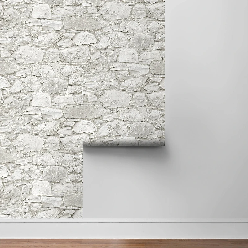 Surface Style Stone's Throw Peel & Stick Wallpaper