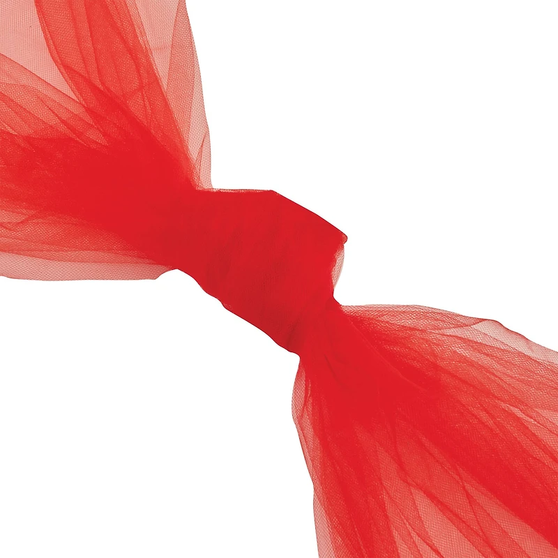 40 yd. Full Bolt: Scarlet Matte Tulle