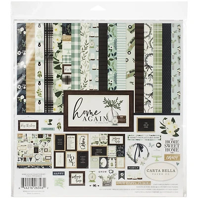 Carta Bella® Home Again Collection Kit, 12" x 12"