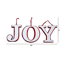8.5" Joy Holiday Deluxe Shatterproof Ornament Set