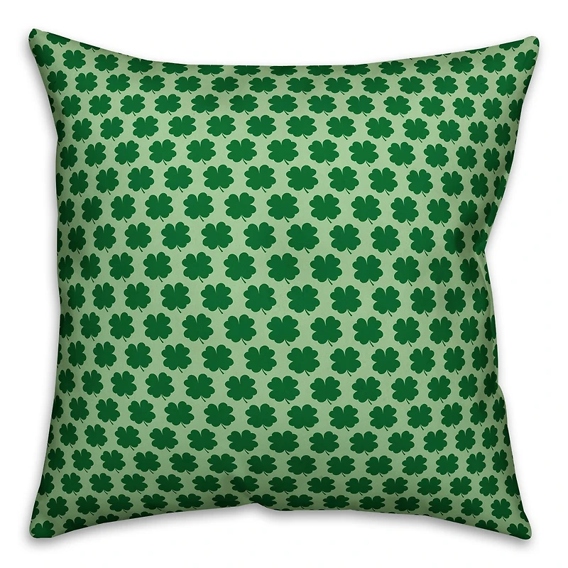 Happy St. Patrick's Day Leprechaun Shoes Throw Pillow