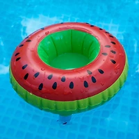 9" Watermelon Slice Inflatable Floating Drink Holder