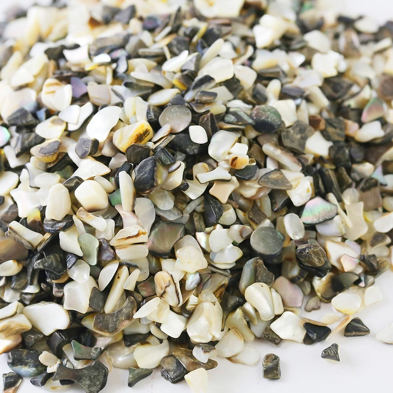 Vunder™ Crushed Tuxedo Mother of Pearl Shells