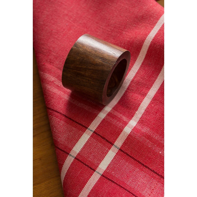 DII® Wood Band Napkin Rings, 6ct.