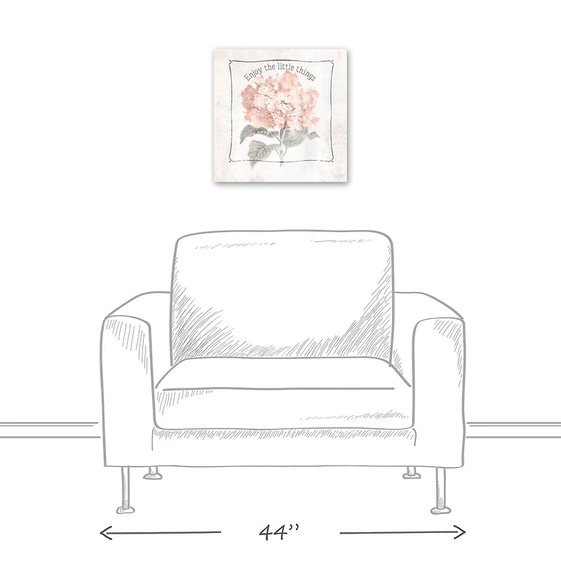 Enjoy The Little Things 16" x 16" Canvas Wall Art