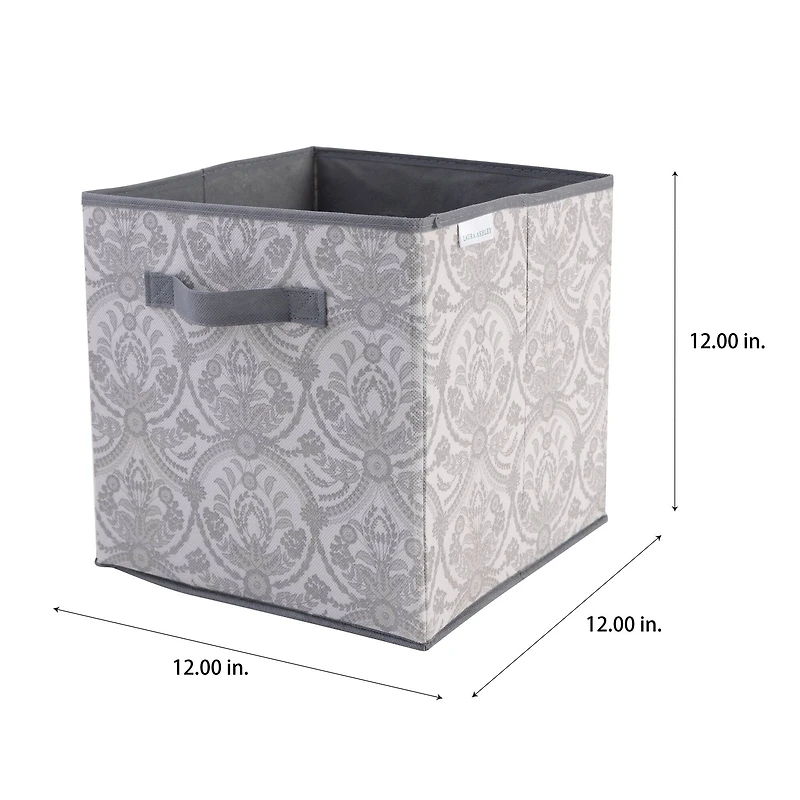 Laura Ashley Collapsible Storage Cube in Almeida