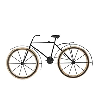 Brown Metal Traditional Bicycle Wall Décor