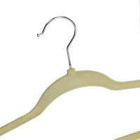 Honey Can Do Tan Flocked Suit Hanger, 50ct.