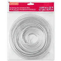 Premium Sculpting & Armature Wire by Craft Smart®, 0.055" x 32ft.