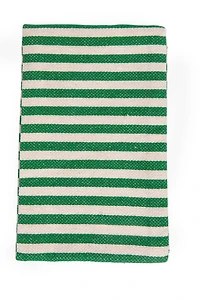 Hello Honey® Blue & Green Stripes & Checks Cotton Tea Towel Set