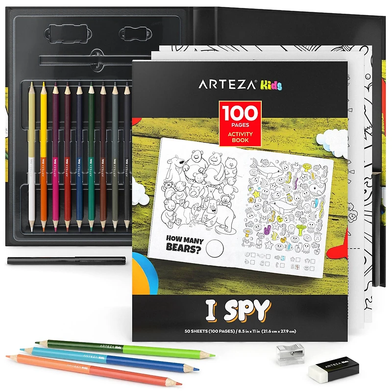 Arteza® Kids Activity Book, I Spy, 50 pages