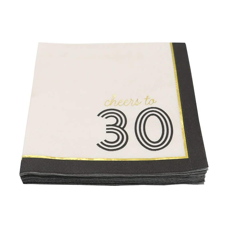 Cheers to 30 Paper Beverage Napkins, 20ct. by Celebrate It™