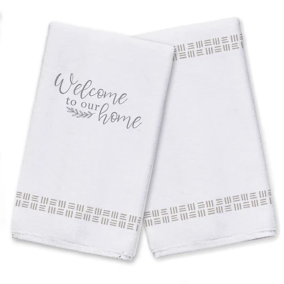 Welcome to Our Home Hand Towel Set